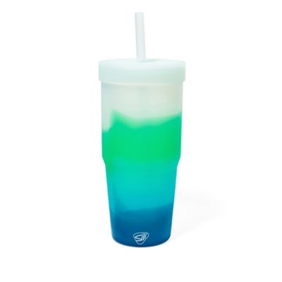 Silipint Silicone 32 oz. Straw Tumbler: Mountain Air - Unbreakable