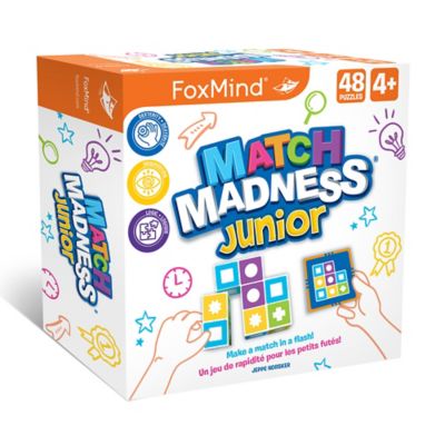 FoxMind Games Match Madness Junior, A Pattern Matching Puzzle Game