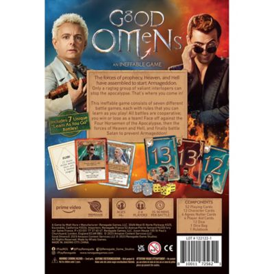 Image showing  Good Omens: An Ineffable Game - Ages 14+, 2-4 Players