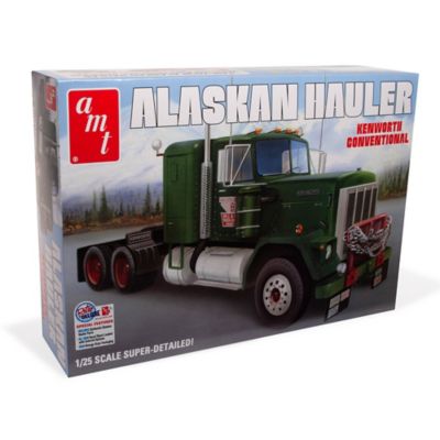 AMT 1:25 Scale Model Kit - Alaskan Hauler Kenworth Tractor - 300+ Parts