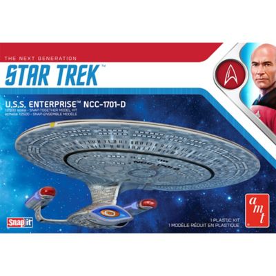 AMT Star Trek Model Kit: U.S.S. Enterprise NCC-1701-D - 1:2500 Scale Model Kit