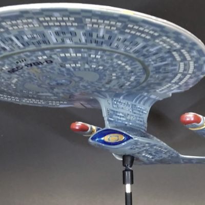 Image showing  Star Trek Model Kit: U.S.S. Enterprise NCC-1701-D - 1:2500 Scale Model Kit
