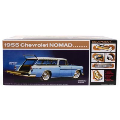 Image showing  1:25 Scale Model Kit - 1955 Chevy Nomad - 172 Parts