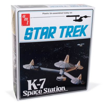 AMT Star Trek K-7 Space Station - 1:7600 Scale Model Kit -29 Parts