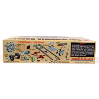 Image showing  1:25 Scale Model Kit - Peterbilt 359 California Hauler with Sleeper - 300+ Parts