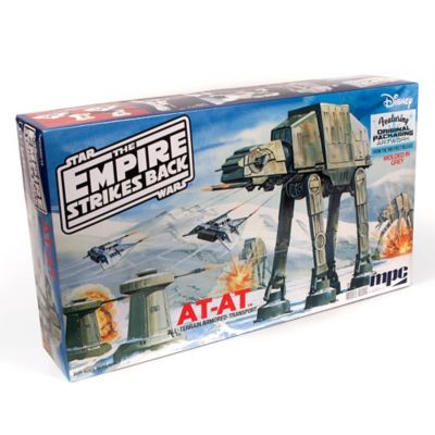 MPC Star Wars: The Empire Strikes Back AT-AT - 1:100 Scale Model Kit - 77 Parts