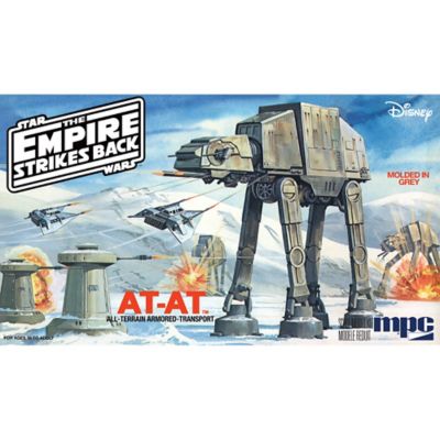 Image showing 9 th MPC Star Wars: The Empire Strikes Back AT-AT - 1:100 Scale Model Kit - 77 Parts