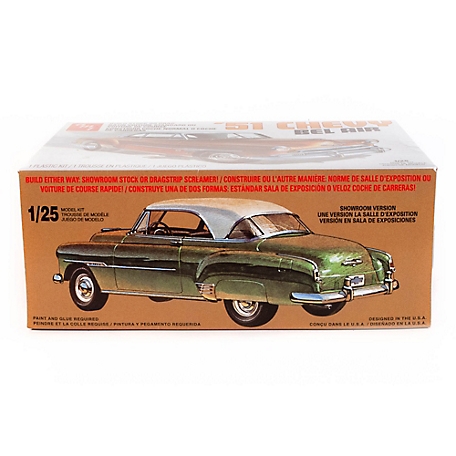 AMT 1:25 Scale Model Kit - 1951 Chevy Bel Air - 2-in-1 Retro Deluxe Kit