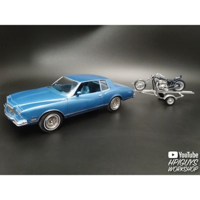 Image showing  1:25 Scale Model Kit - 1980 Chevy Monte Carlo Class Action - 110 Parts