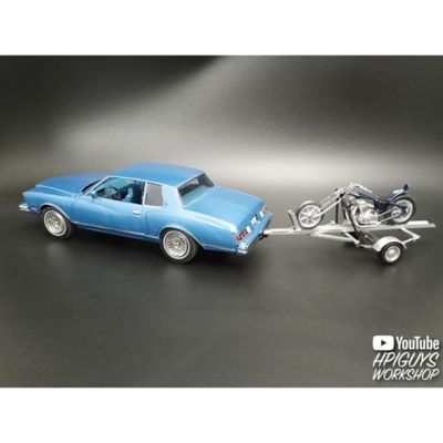 Image showing 8 th MPC 1:25 Scale Model Kit - 1980 Chevy Monte Carlo Class Action - 110 Parts