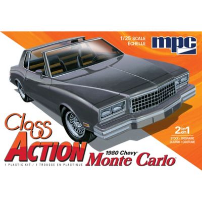 Image showing 9 th MPC 1:25 Scale Model Kit - 1980 Chevy Monte Carlo Class Action - 110 Parts