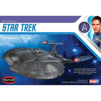 Polar Lights Star Trek NX-01 Enterprise - 1:1000 Scale Model Kit