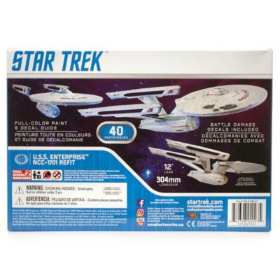 Image showing  Star Trek U.S.S. Enterprise Refit: Wrath of Khan Edition - 1:1000 Scale Model Kit