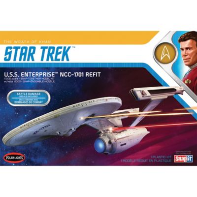 Image showing  Star Trek U.S.S. Enterprise Refit: Wrath of Khan Edition - 1:1000 Scale Model Kit