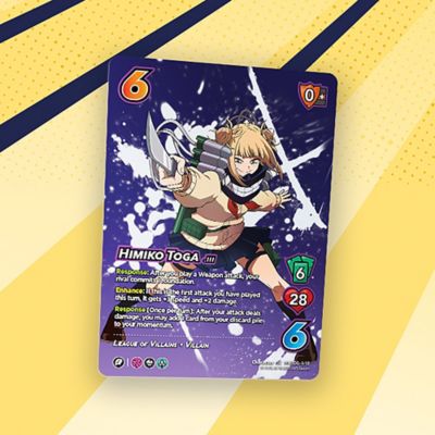 Image showing  My Hero Academia Collectible Card Game Set 6: Jet Burn Clash Deck Display