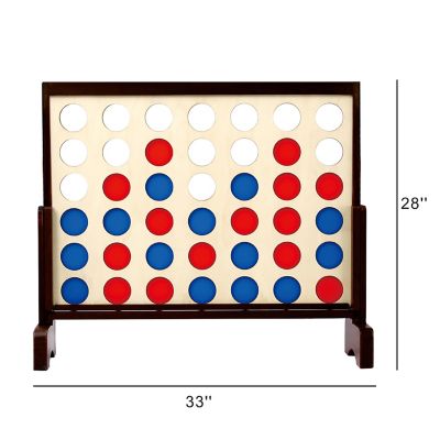 Image showing  Giant Connect 4 Game Outdoor and Indoor Yard Game