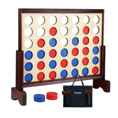 Image showing 6 th Trimate Giant Connect 4 Game Outdoor and Indoor Yard Game
