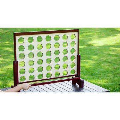Image showing 8 th Trimate Giant Connect 4 Game Outdoor and Indoor Yard Game