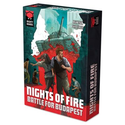 Mighty Boards Nights of Fire: Battle for Budapest Board Game, Ages 14+, 1-3 Players