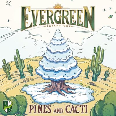 Horrible Guild Evergreen: Pines and Cacti Expansion Board Game, Ages 8+, 2-4 Players