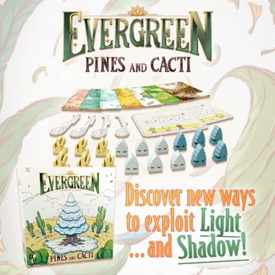 Image showing  Evergreen: Pines and Cacti Expansion Board Game, Ages 8+, 2-4 Players