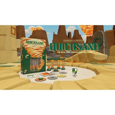 Image showing  Quicksand - Real Time Cooperative Board Game, Ages 8+. 1-7 Players