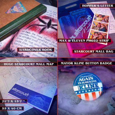 Image showing  Stranger Things: Hawkins Memories Vecna's Curse Edition Collector's Box, 1-6+ Players, Ages 14 and Up