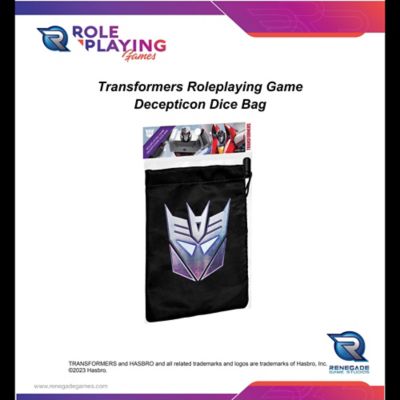 Image showing  Transformers RPG Decepticon Dice Bag