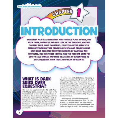 Image showing  My Little Pony RPG: Dark Skies Over Equestria Adventure Series Book