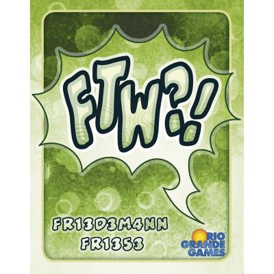 Rio Grande Games FTW?! - Party Card Game, 2-6 Players, Ages 14+