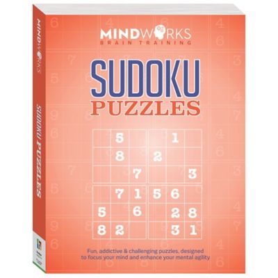 Mindworks Sudoku Puzzles - Puzzle Book For Adults, Brain Training