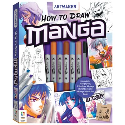 Art Maker How to Draw Manga - Learn Japanese Art, Includes Sketchbook