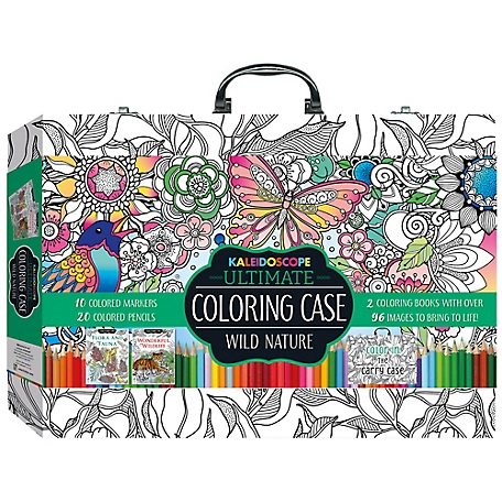 Kaleidoscope Ultimate Coloring Nature Carry Case - Coloring Kit
