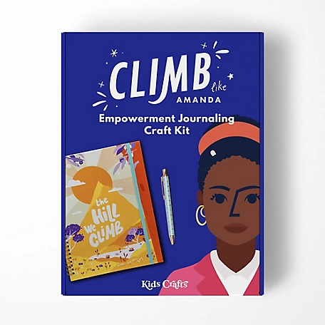 Kids Crafts Climb Like Amanda - Empowerment Journal Craft Kit