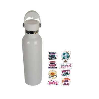 Kids Crafts Care Like Greta - Water Bottle Sticker Decorating - DIY Craft Kit