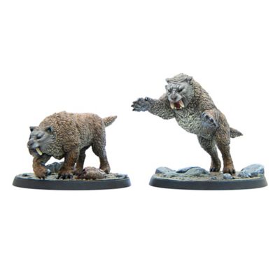 Modiphius The Elder Scrolls: Call to Arms: Sabre Cats - 2 Miniatures