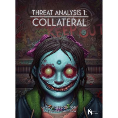 Nightfall Games Sla Industries Threat Analysis 1: Collateral - Hardcover RPG Book