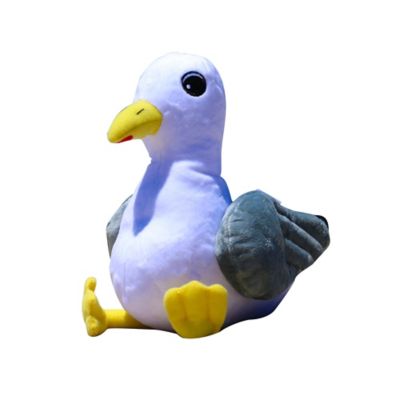 Shore Buddies Stephen Seagull - 12 in. Plush Toy with Animal Sounds