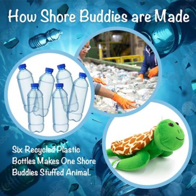 Image showing  Shelly The Sea Turtle - 12 in. Plush Toy with Animal Sounds