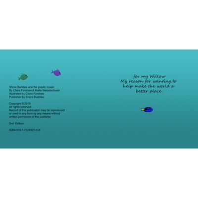 Image showing 8 th Shore Buddies The Plastic Ocean - Children's Hardcover Picture Book