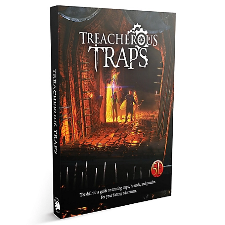 Nord Games Treacherous Traps - Hardcover RPG Supplement Book