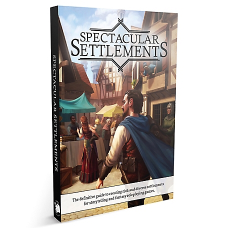 Nord Games Spectacular Settlements - Hardcover RPG Supplement Book