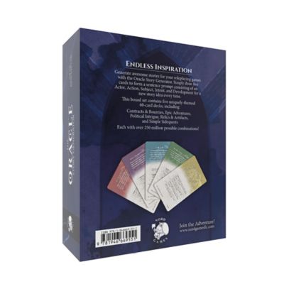 Image showing  The Oracle Story Generator: Boxed Set -5e RPG Storytelling Cards