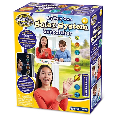 Brainstorm Toys My Very Own Solar System Sun Catcher - Paint & Craft Kit