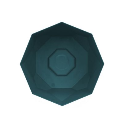 Image showing  2.7 gal. Plastic Tuxton Charleston Hexagonal Planter, Modern Unique Geometric Design