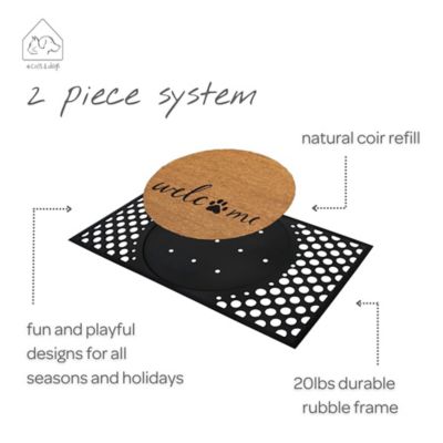 Image showing  Convertible Entrance Mat Cat Feet & Home