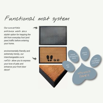 Image showing  Convertible Entrance Mat Dog Feet & Home