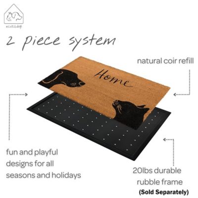 Image showing  Convertible Entrance Mat Rectangle Core Refill - Live, Laugh, Woof