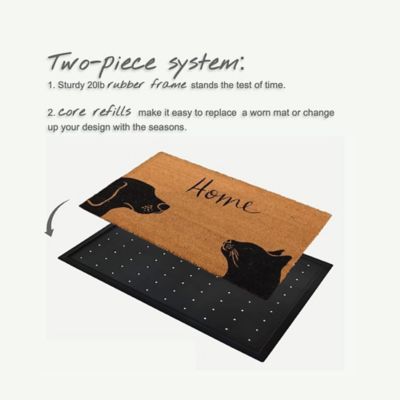 Image showing  Convertible Entrance Mat Rectangle Core Refill - Meowtini