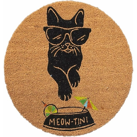 4 Cats & Dogs Convertible Entrance Mat: Round Core Refill - Meowtini